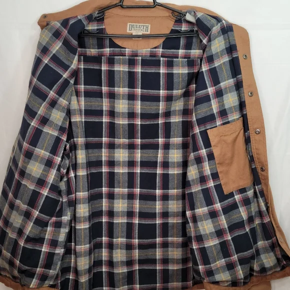 Duluth Trading co. Men’s Fire Hose Flannel-Lined Jacket 2XL - Picture 11 of 14
